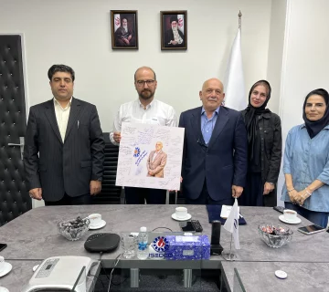 مراسم تکریم و رئیس اسبق هیأت‌مدیره شرکت توسعه انرژی سپاهان ایرانیان (ISEDCO) برگزار شد